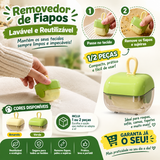 Removedor de Fiapos Lavável e Reutilizável  Remova pelos, fiapos e sujidade de forma rápida e prática