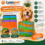 apete de silicone Interativo LusoPet™ — Alimentação Divertida e Estímulo Mental para Cães