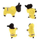 Capa de Chuva Impermeável para Cães  Proteção contra a chuva e o vento para passeios mais confortáveis