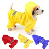 Capa de Chuva Impermeável para Cães  Proteção contra a chuva e o vento para passeios mais confortáveis