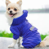 Capa de Chuva Impermeável para Cães  Proteção contra a chuva e o vento para passeios mais confortáveis