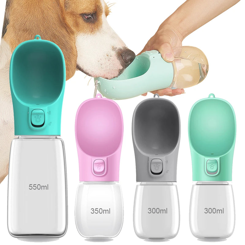 Garrafa Bebedouro Portátil 2 em 1 para Cães e Gatos – Sem Desperdício de Água